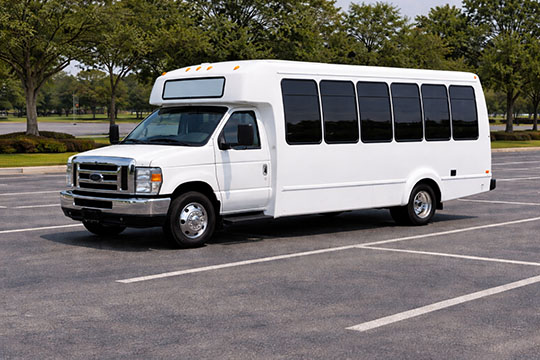 20-passenger minibus available for charter in Delray Beach, FL